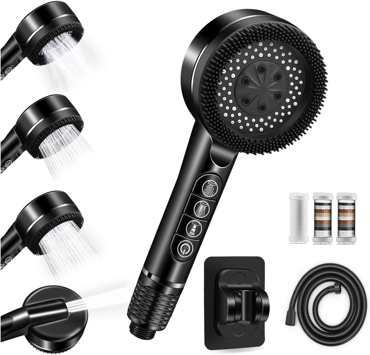 Vitamin C Chlorine Removal Shower Head (3-Speed Spray)