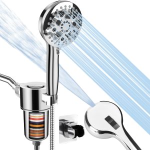 Vitamin C Filter Shower Head (9-Speed Cleaning)