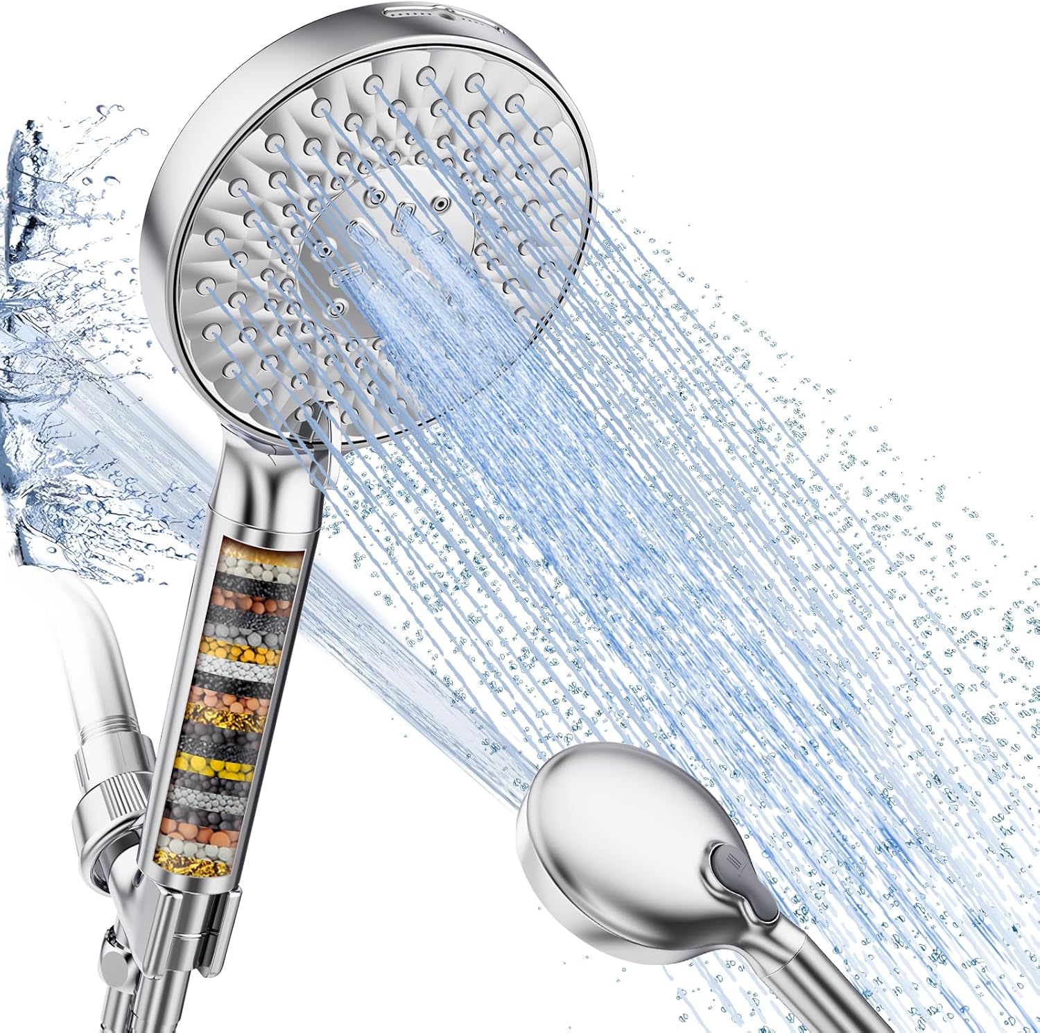 Vitamin C Filter Shower Head (9-Speed Handheld)
